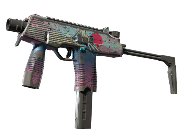 StatTrak™ MP9 | Mount Fuji (Battle-Scarred)