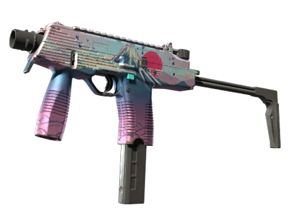 StatTrak™ MP9 | Mount Fuji (Well-Worn)
