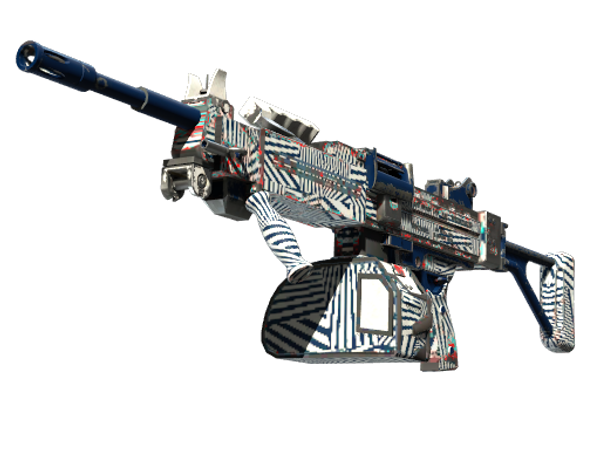 StatTrak™ Negev | Dazzle (Well-Worn)