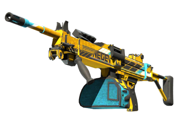 StatTrak™ Negev | Power Loader (Well-Worn)