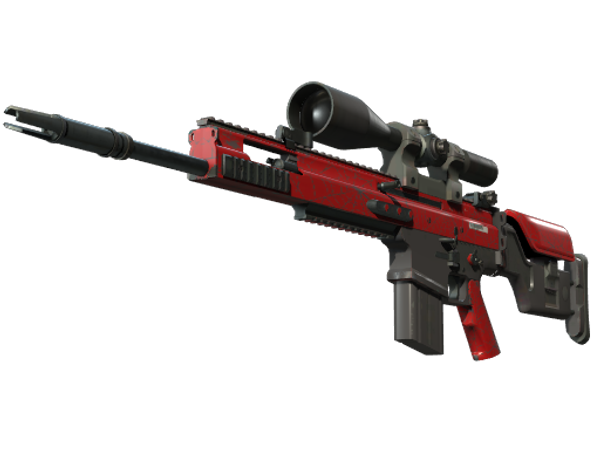 StatTrak™ SCAR-20 | Crimson Web (Factory New)