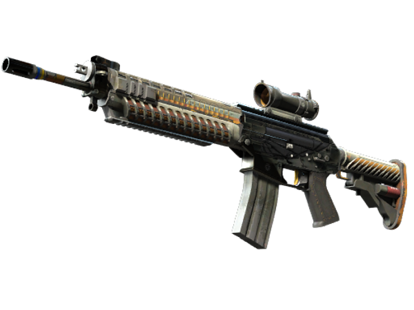 StatTrak™ SG 553 | Aerial (Well-Worn)
