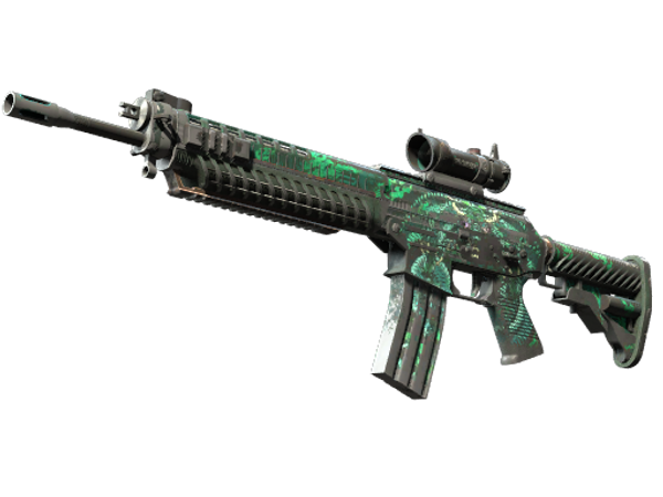 StatTrak™ SG 553 | Техника дракона (Закалённое в боях)