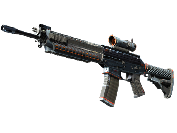 StatTrak™ SG 553 | Phantom (Well-Worn)