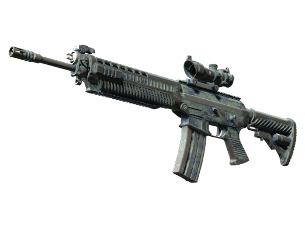StatTrak™ SG 553 | Брызги волны (Закалённое в боях)