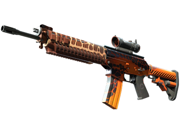 StatTrak™ SG 553 | Дикая моль (Немного поношенное)