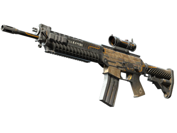 StatTrak™ SG 553 | Triarch (Battle-Scarred)