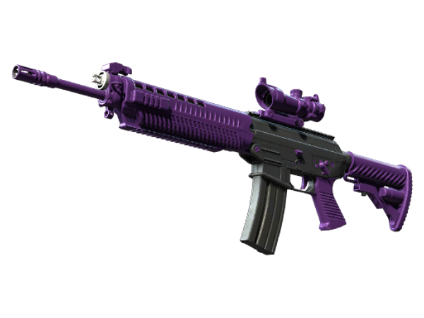 StatTrak™ SG 553 | Ультрафиолет (Немного поношенное)
