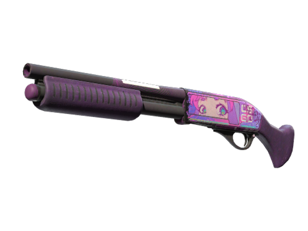 StatTrak™ Sawed-Off | Kiss♥Love (Well-Worn)