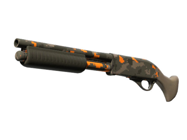 StatTrak™ Sawed-Off | Пиксельный камуфляж «Ржавчина» (Прямо с завода)