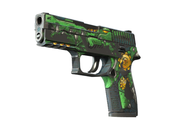StatTrak™ P250 | Прощальный оскал (Закалённое в боях)