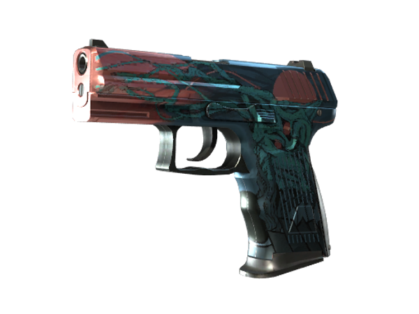 StatTrak™ P2000 | Gnarled (Minimal Wear)