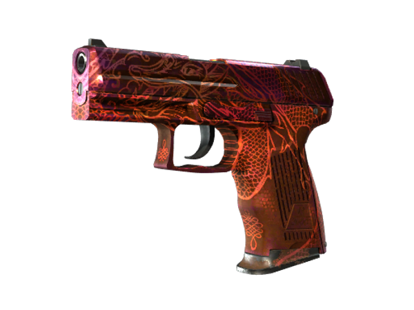 StatTrak™ P2000 | Imperial Dragon (Battle-Scarred)