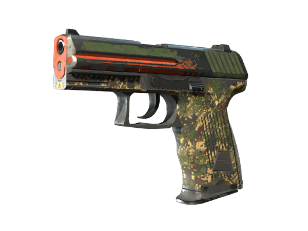 StatTrak™ P2000 | Woodsman (Battle-Scarred)