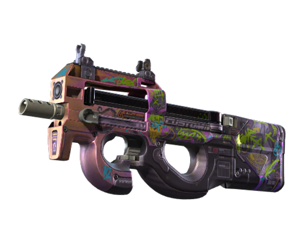 StatTrak™ P90 | Neoqueen (Well-Worn)