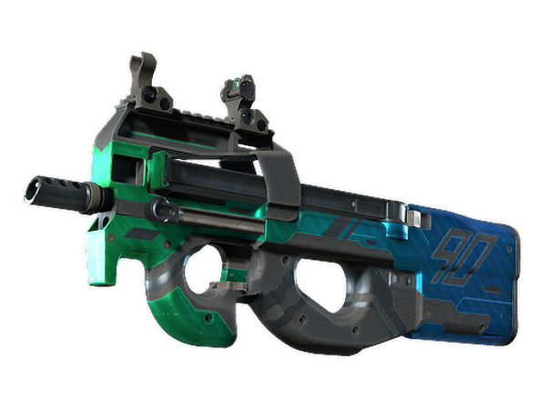 StatTrak™ P90 | Wave Breaker (Minimal Wear)