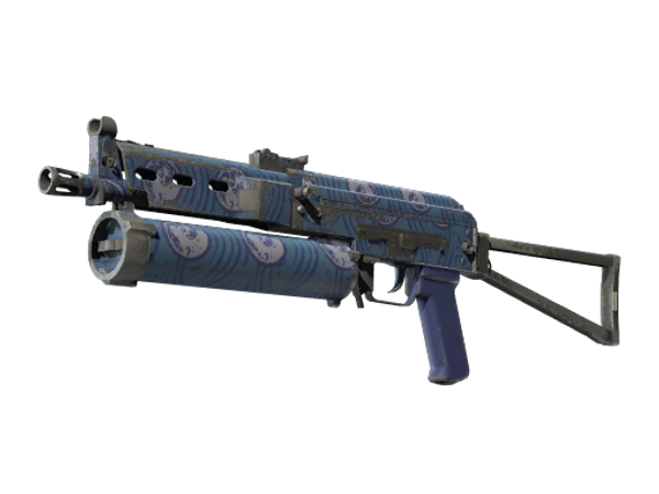 StatTrak™ PP-Bizon | Water Sigil (Well-Worn)