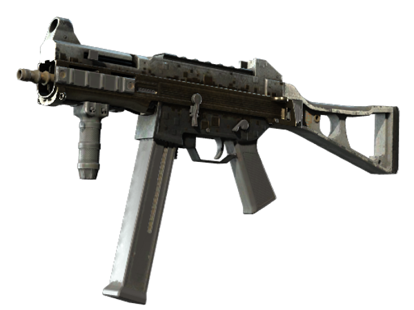 StatTrak™ UMP-45 | Gold Bismuth (Battle-Scarred)