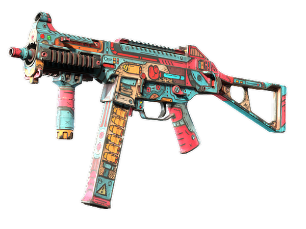 StatTrak™ UMP-45 | K.O. Factory (Поношенное)