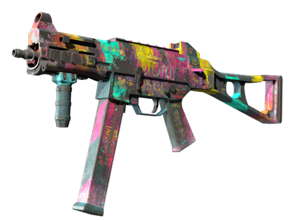 StatTrak™ UMP-45 | Wild Child (Battle-Scarred)