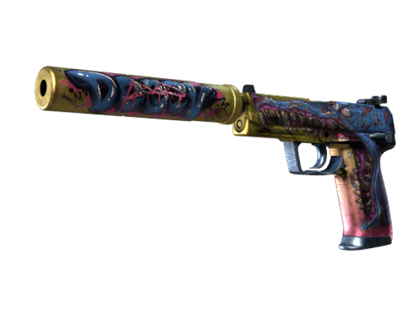 StatTrak™ USP-S | Зубоскал (Поношенное)