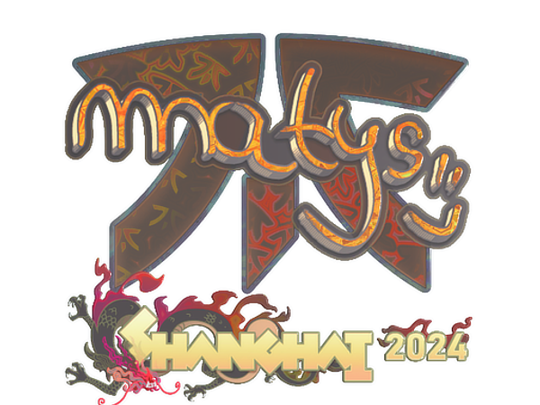 Sticker | MATYS (Holo) | Shanghai 2024