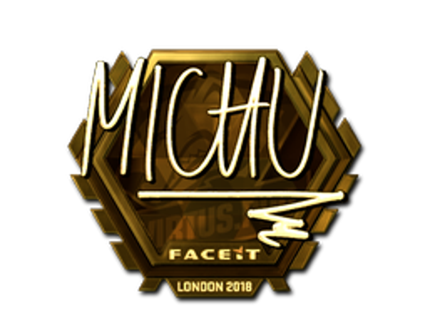 Sticker | MICHU (Gold) | London 2018