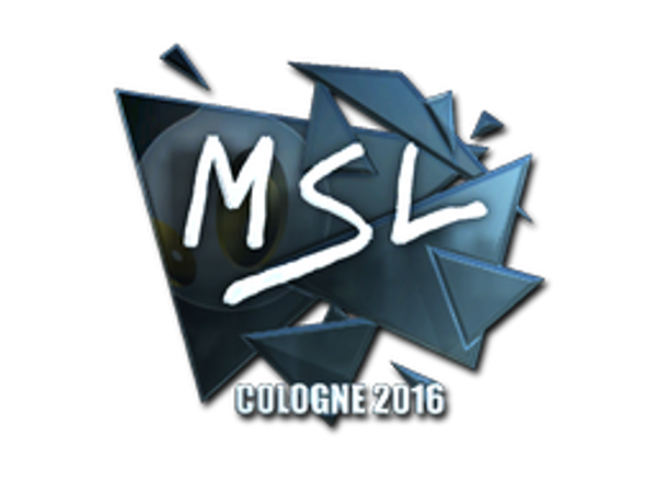 Sticker | MSL (Foil) | Cologne 2016
