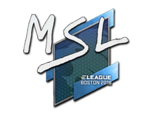Sticker | MSL | Boston 2018