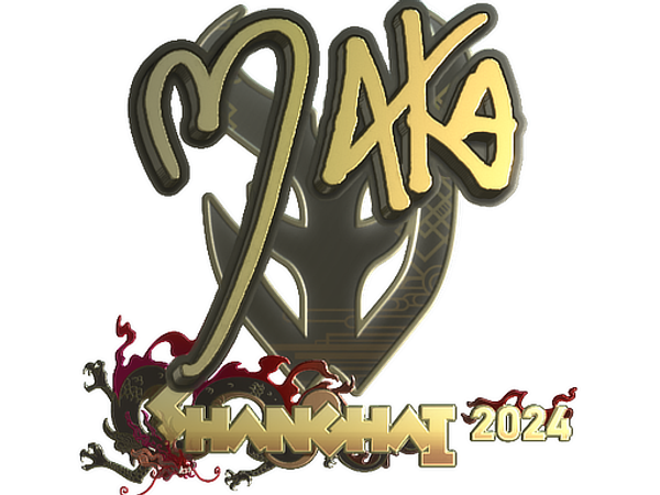 Sticker | Maka (Gold) | Shanghai 2024