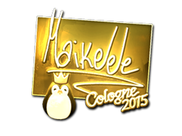 Sticker | Maikelele (Gold) | Cologne 2015