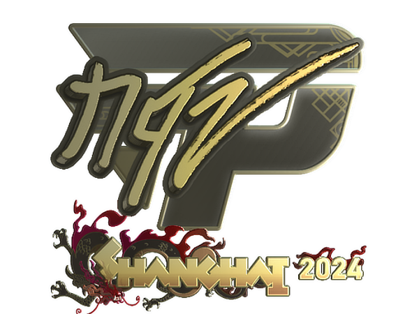Sticker | NQZ (Gold) | Shanghai 2024