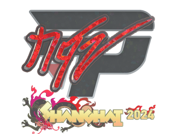 Sticker | NQZ (Glitter) | Shanghai 2024
