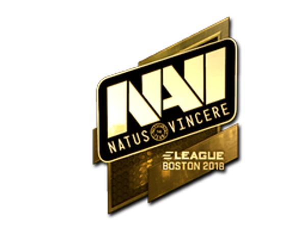 Sticker | Natus Vincere (Gold) | Boston 2018