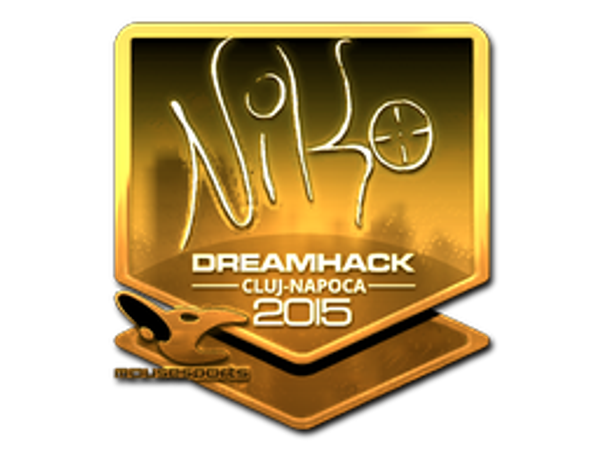 Sticker | NiKo (Gold) | Cluj-Napoca 2015