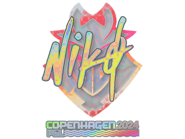 Sticker | NiKo (Holo) | Copenhagen 2024