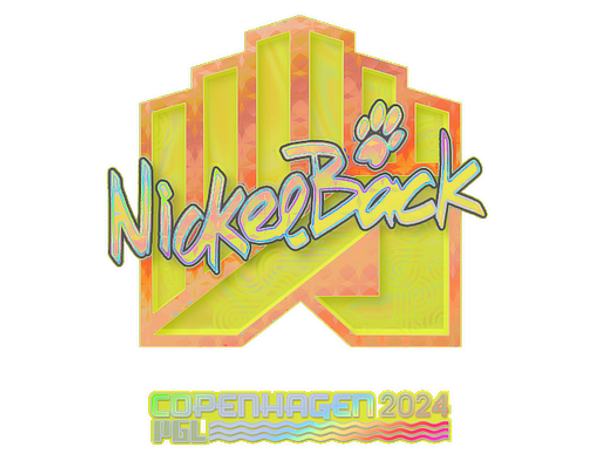 Sticker | NickelBack (Holo) | Copenhagen 2024