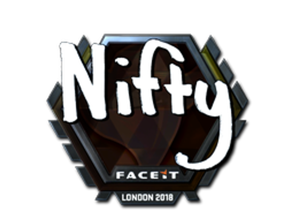 Sticker | Nifty (Foil) | London 2018