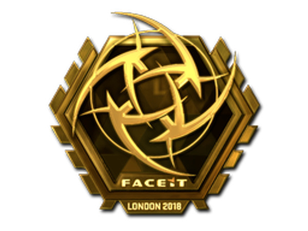 Sticker | Ninjas in Pyjamas (Gold) | London 2018