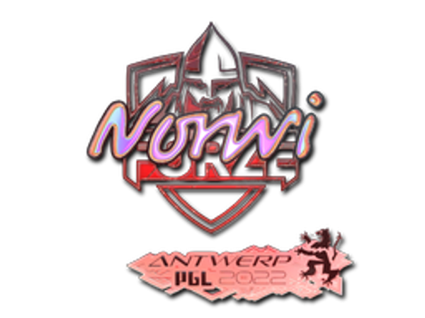 Sticker | Norwi (Holo) | Antwerp 2022