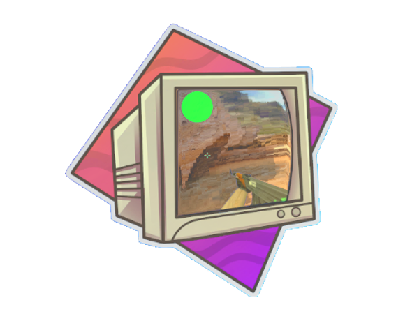 Наклейка | Старая школа (лентикулярная)