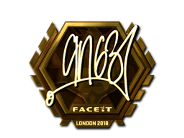 Sticker | ANGE1 (Gold) | London 2018