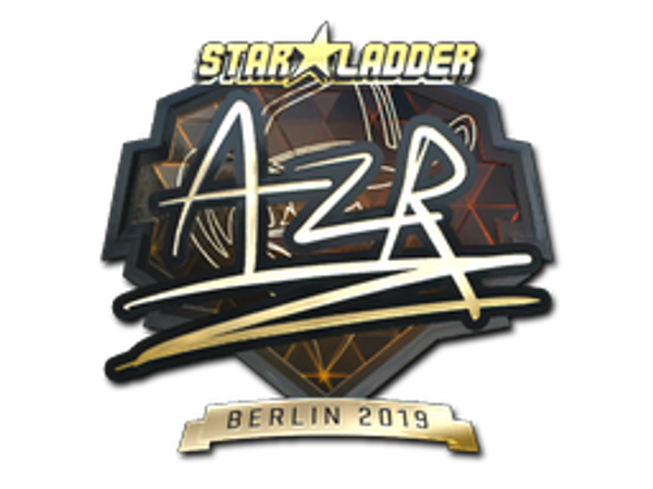 Sticker | AZR (Gold) | Berlin 2019