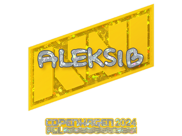 Sticker | Aleksib (Glitter) | Copenhagen 2024