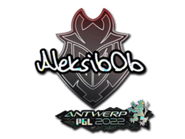 Sticker | Aleksib (Glitter) | Antwerp 2022