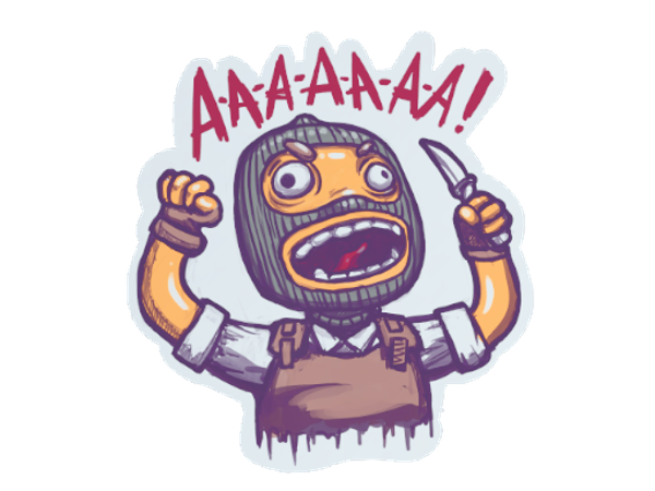 Sticker | Angry T