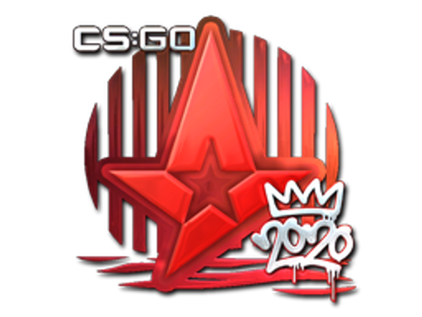 Наклейка | Astralis (металлическая) | РМР-2020