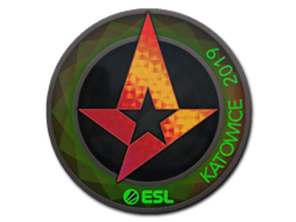 Sticker | Astralis (Holo) | Katowice 2019