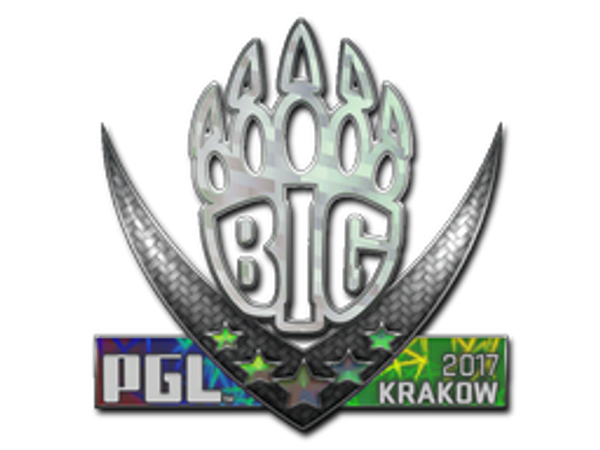 Sticker | BIG (Holo) | Krakow 2017