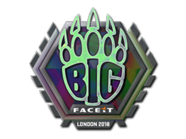 Sticker | BIG (Holo) | London 2018